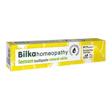Bilka Homeopathy Lemon Паста за зъби с аромат на лимон x75 мл