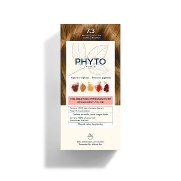 Phyto Color Дълготрайна боя за коса, 7.3 Golden Blonde