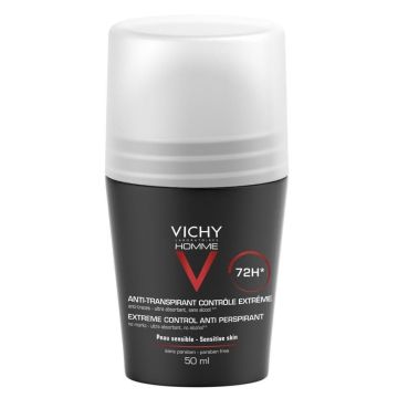 Vichy Homme Део ролон против изпотяване 72ч x50мл