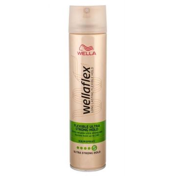 Wellaflex Ultra Strong 5 Лак за коса за обем с много силна фиксация х250 мл