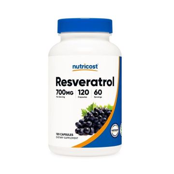 Ресвератрол в подкрепа на сърцето х120 капсули Nutricost