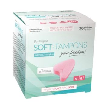 Soft Tampons Mini Оригинални дамски тампони х3 броя