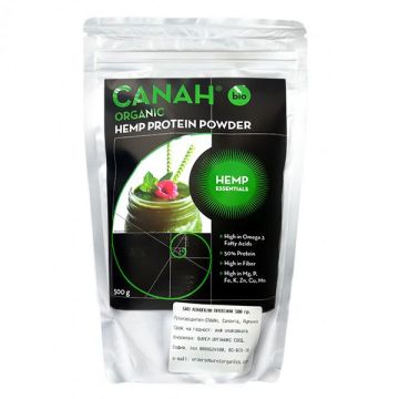 Canah International Organic hemp protein powder x500 грама