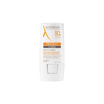 A-Derma Protect X-Trem Невидим слънцезащитен стик SPF50+ x8 грама
