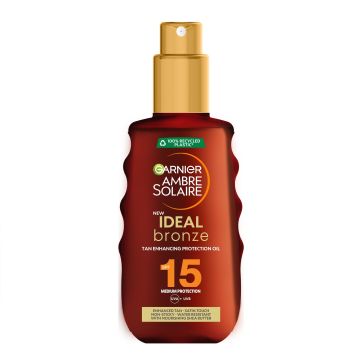 Garnier Ambre Solaire Слънцезащитно олио за тяло SPF15 x150 мл