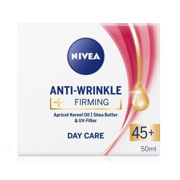 Nivea 45+ Дневен крем против бръчки със стягащ ефект x50 мл