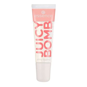 Essence Juicy Bomb Гланц за устни с плодов аромат и блясък, 101 Lovely Litchi