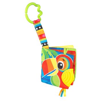 Playgro Книжка-гризалка Джунгла за деца над 3 месеца - 0141