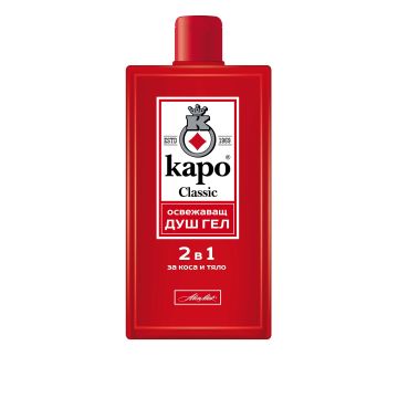 Каро Classic Освежаващ душ гел 2в1 за коса и тяло x400 мл