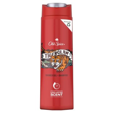 Old Spice Tigerclaw  2in1 Душ гел и шампоан за мъже х400 мл