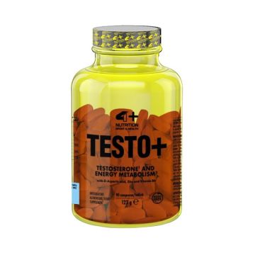 Testo+ за сила и издръжливост х90 таблетки 4+ Nutrition