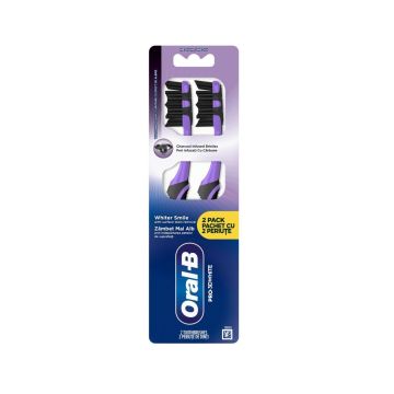 Oral B Pro 3D White Четка за зъби х2 броя, Medium
