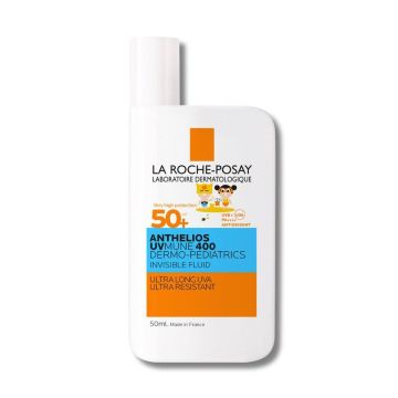 La Roche-Posay Anthelios Uvmune 400 Dermo-Pediatrics Невидим флуид за защита от слънце за деца x50 мл