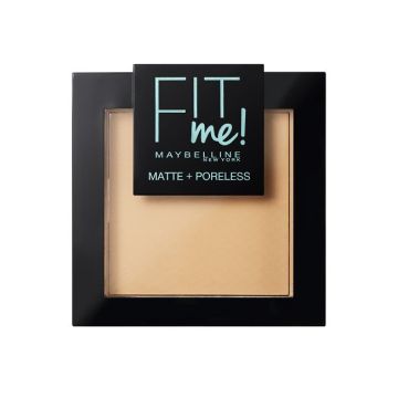 Maybelline Fit Me Матираща пудра за лице за нормална до мазна кожа, цвят 130 Buff Beige