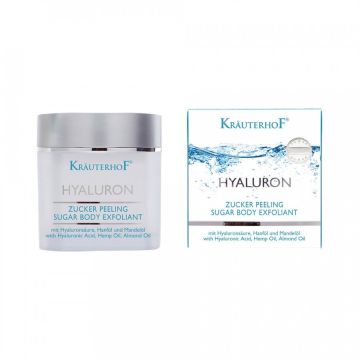 Krauterhof Hyaluron + Захарен ексфолиант за лице и тяло x250 мл