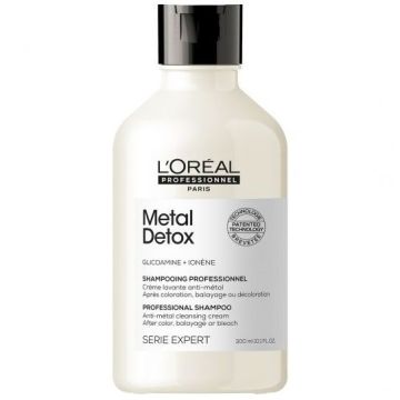 Loreal Professionnel Serie Expert Metal Detox Професионален почистващ антиметален крем-шампоан x300 мл