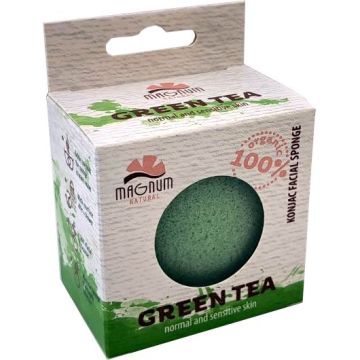 Magnum Natural Гъба за лице с конджак и зелен чай - 412