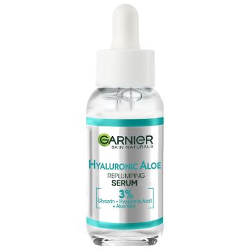 Garnier Skin Naturals Hyaluronic Aloe Хидратиращ и възстановяващ серум за лице x30 мл
