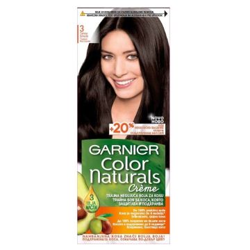 Garnier Color Naturals Трайна боя за коса, 3 Тъмно кестеняв