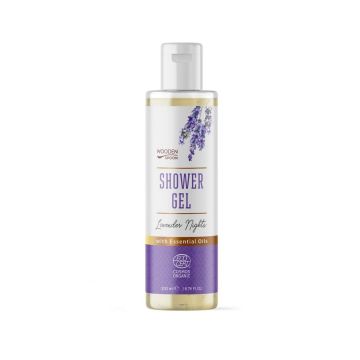Wooden Spoon Lavander Nights Био душ гел за тяло х200 мл
