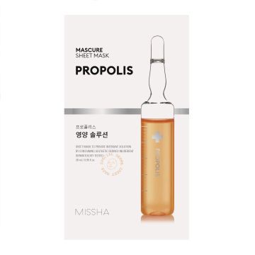 Missha Подхранваща текстилна маска за лице с прополис x28 мл