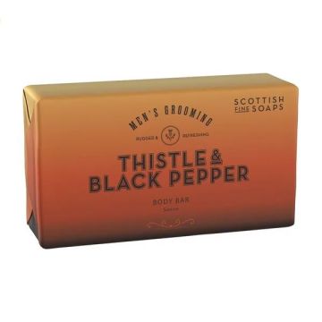Scottish Fine Soaps Thistle & Black Pepper Body Bar Луксозен сапун x220 грама
