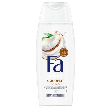 Fa Soft Coconut Milk Душ крем за жени за тяло с кокосово мляко х250 мл