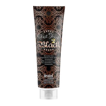 Devoted Creations IC Fast Track 2 Black Лосион за тяло с 4 стимуланта за оптимален тен х251 мл