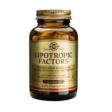 Липотропни фактори за здрав черен дроб х50 таблетки Solgar