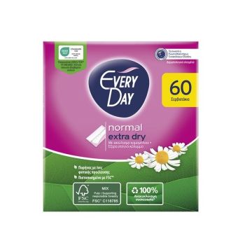 Everyday Normal Extra Dry Дамски eжедневни превръзки х60 броя