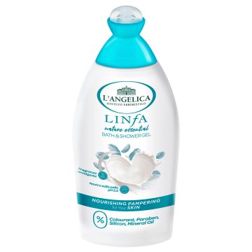 L' Angelica Linfa Nature Essential Душ гел и пяна за вана x500 мл