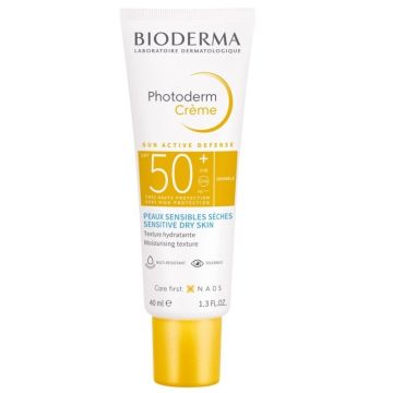 Bioderma Photoderm Creme Хидратираща слънцезащита с лека текстура SPF50+ x40 мл