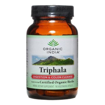 Трифала за добро храносмилане х90 капсули Organic India