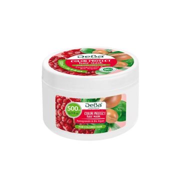 DeBa Natural Beauty Маска за боядисана коса с нар и арганово масло x500 мл