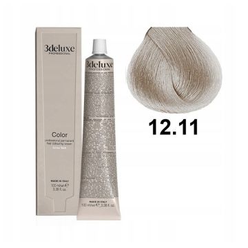3Deluxe Colour Трайна боя за коса с арганово масло и екстракт от невен, цвят 12.11