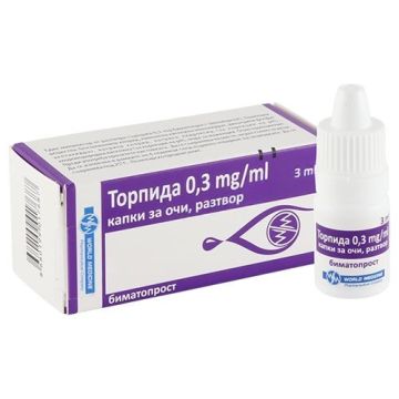 Торнида 0,3 mg/ml капки за очи, разтвор х3 мл