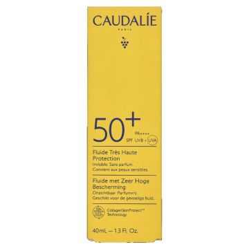 Caudalie Vinosun Слънцезащитен флуид за лице SPF50+ х40 мл