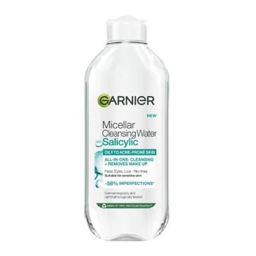 Garnier Pure Active Salicylic Мицеларна вода за мазна до склонна към акне кожа х400 мл