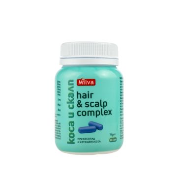 Коса и Скалп Hair and Scalp Complex х60 капсули Milva