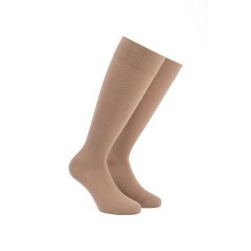 Ibici Repomen Business Sock Еластични мъжки чорапи за разширени вени с ликра и със средно-силна компресия, цвят Ecru, размер ХL х1 брой