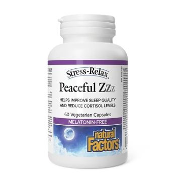 Peaceful Zzz Кортизол баланс и спокоен сън х60 капсули Natural Factors