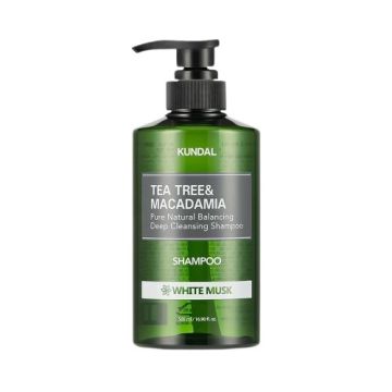 Kundal Tea Tree & Macadamia Шампоан за коса с бял мускус х500 мл