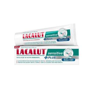 Lacalut Sensitive Plus Паста за зъби х75 мл