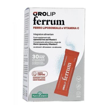Липозомно желязо 14 mg и витамин C 80 mg х30 сашета Naturando
