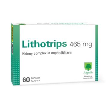 Lithotrips 465 мг Бъбречен комплекс при конкременти х60 капсули Magnalabs