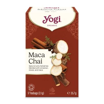 Yogi Tea Мака Био аюрведичен чай х17 пакетчета