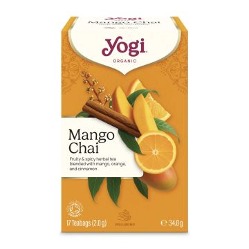 Yogi Tea Mango Био аюрведичен чай х17 пакетчета