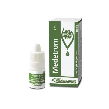 Медетром 3 mg/l mg/ml капки за очи, суспензия х5 мл