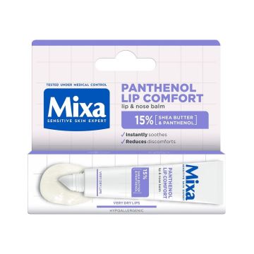 Mixa Panthenol Балсам за устни и зоната около носа х10 мл