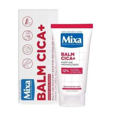 Mixa Balm Cica+ Мултифункционален възстановяващ балсам за лице и тяло х50 мл